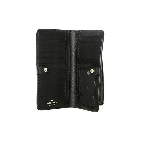 Kate Spade Darcy Large Slim Bifold in Navy - Picture 4 of 7